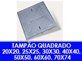 Tampão quadrado 20x20, 25x25, 30x30, 40x40, 50x50, 60x60, 70x74 100 dpi