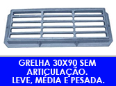 grelha 30x90 sem articulação. . leve, média e pesada 100 DPI